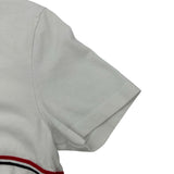 トムブラウン THOM BROWNE トリコロール半袖Tシャツ MJS221A ホワイト コットン メンズ 半袖Ｔシャツ