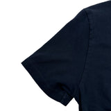 トムブラウン THOM BROWNE トリコロール半袖Tシャツ MJS221A ネイビー コットン メンズ 半袖Ｔシャツ