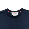 トムブラウン THOM BROWNE トリコロール半袖Tシャツ MJS221A ネイビー コットン メンズ 半袖Ｔシャツ