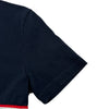 トムブラウン THOM BROWNE トリコロール半袖Tシャツ MJS221A ネイビー コットン メンズ 半袖Ｔシャツ