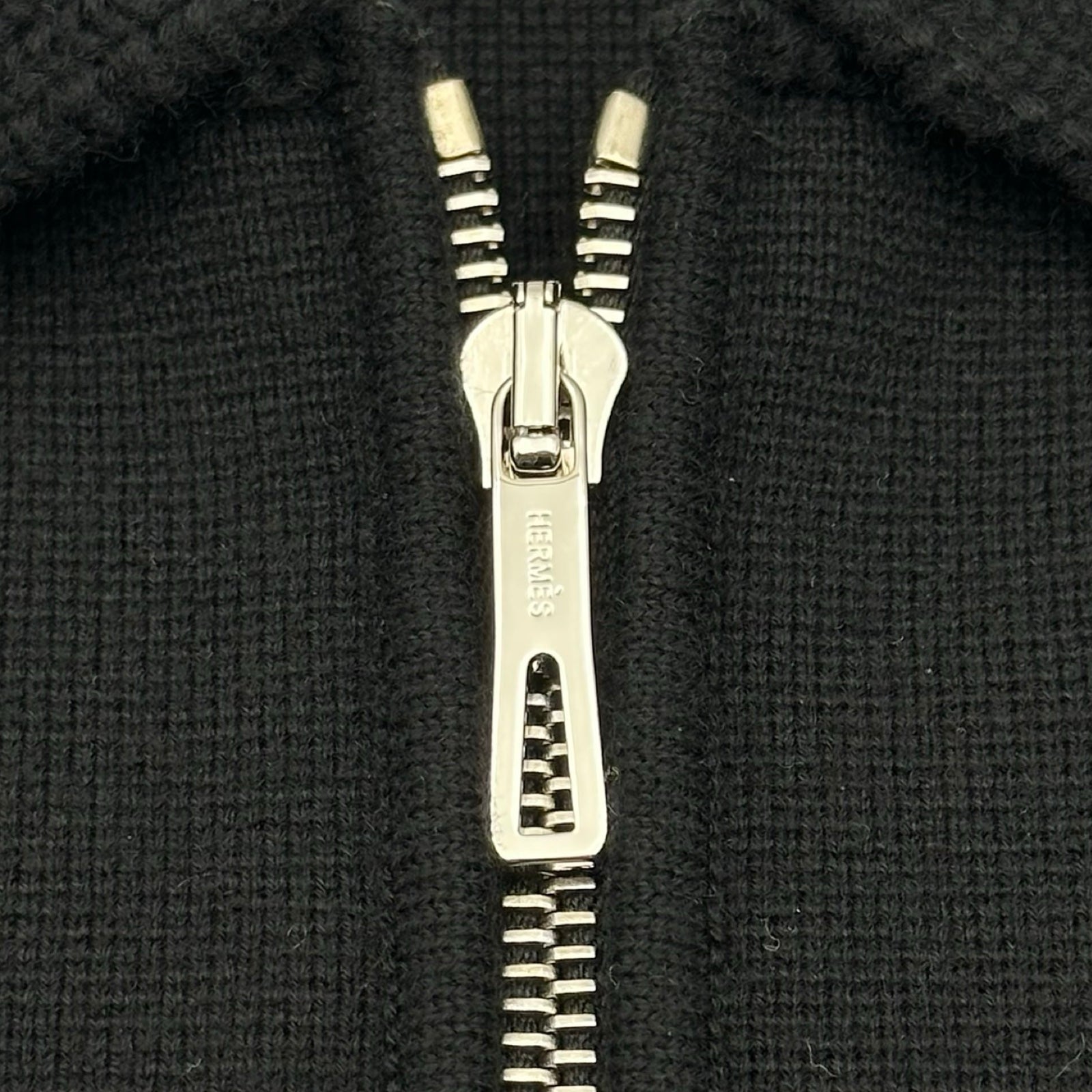 エルメス HERMES ポケット付ウールジャケット 6E2223D3 ブラック