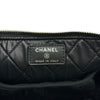 シャネル CHANEL エアラインポーチ 22番台 ブラック/ホワイト/シルバー金具 ナイロン レディース ポーチ