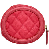 シャネル CHANEL CCフィリグリーコインケース 29番台 ピンク/ゴールド金具 キャビアスキン レディース コインケース