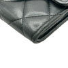 シャネル CHANEL マトラッセコインパース A31504 12番台 ブラック/シルバー金具 ラムスキン レディース コインケース