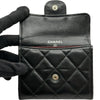 シャネル CHANEL マトラッセコインパース A31504 12番台 ブラック/シルバー金具 ラムスキン レディース コインケース