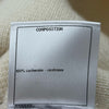 シャネル CHANEL ココマークボタンカシミヤニットセーター P65574 アイボリー カシミヤ レディース セーター