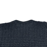 シャネル CHANEL ココマーク半袖ニットワンピース P36613 ブラック ウール レディース ワンピース