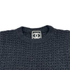 シャネル CHANEL ココマーク半袖ニットワンピース P36613 ブラック ウール レディース ワンピース