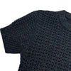 シャネル CHANEL ココマーク半袖ニットワンピース P36613 ブラック ウール レディース ワンピース