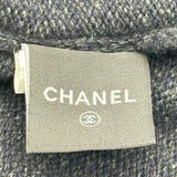 シャネル CHANEL ココマーク半袖ニットワンピース P36613 ブラック ウール レディース ワンピース
