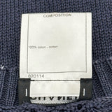シャネル CHANEL ノースリーブサマーニットワンピース P53710 ネイビー コットン レディース ワンピース