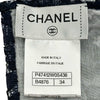 シャネル CHANEL カメリアレース半袖カットソー P47412 ネイビー コットン レディース カットソー