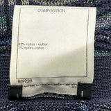 シャネル CHANEL ココマークボタンサマーニットワンピース P53322 ネイビー コットン レディース ワンピース