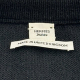 エルメス HERMES 半袖カシミヤニットワンピース ブラック カシミヤ レディース ワンピース