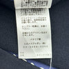 エルメス HERMES ツイルレーヌ切替ニットワンピース ネイビー シルク レディース ワンピース