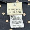 エルメス HERMES Zouaves of Dragons ドットシルクワンピース ブラック シルク レディース ワンピース