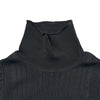 エルメス HERMES タートルネックニットセーター ブラック レーヨン レディース ニット