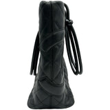 シャネル CHANEL カンボンラインミディアムトート A25167 8番台 ブラック ラムスキン レディース トートバッグ