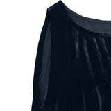 エルメス HERMES ベロアストライプノースリーブブラウス ブラック レーヨン レディース ブラウス