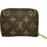 ルイ・ヴィトン LOUIS VUITTON ジッピー・コインパース M60067 ブラウン モノグラムキャンバス レディース コインケース