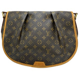 ルイ・ヴィトン LOUIS VUITTON メニルモンタンMM M40473 ブラウン モノグラムキャンバス レディース ショルダーバッグ