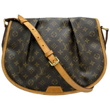 ルイ・ヴィトン LOUIS VUITTON メニルモンタンMM M40473 ブラウン モノグラムキャンバス レディース ショルダーバッグ