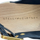 ステラ・マッカートニー STELLA McCARTNEY エリス プラットフォームサンダル ブラック レザー レディース サンダル