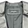 ディースクエアード DSQUARED レザーテーラードジャケット S71BN0957 ブラック レザー メンズ テーラードジャケット