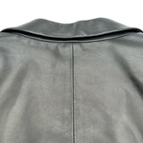 ディースクエアード DSQUARED レザーテーラードジャケット S71BN0957 ブラック レザー メンズ テーラードジャケット