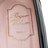ロジェ ヴィヴィエ ROGER VIVIER VIV RANGER ストラスパテントローファー ブラック パテント レディース ローファー