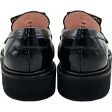 ロジェ ヴィヴィエ ROGER VIVIER VIV RANGER ストラスパテントローファー ブラック パテント レディース ローファー