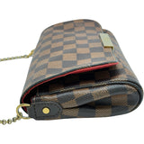 ルイ・ヴィトン LOUIS VUITTON フェイボリットPM N41276 ブラウン ダミエ・エベヌ レディース ショルダーバッグ