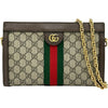 グッチ GUCCI オフィディアショルダーバッグ 503877 ブラウン GGスプリーム/レザー レディース ショルダーバッグ