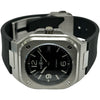 ベル＆ロス Bell & Ross BR05 ブラックスティール BR05A-BL-ST1SRB ブラック ステンレススチール 自動巻き メンズ 腕時計