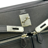 エルメス HERMES ケリーラキ32 □L刻印 ブラック/シルバー金具 スイフト レディース ショルダーバッグ