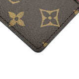 ルイ・ヴィトン LOUIS VUITTON ポルトカルト・サーンプル M60703 ブラウン/フューシャ モノグラム・キャンバス レディース カードケース