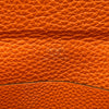 エルメス HERMES ヴィドポッシュ U刻印 オレンジ シルバー金具 トゴ レディース ショルダーバッグ