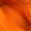 エルメス HERMES ヴィドポッシュ U刻印 オレンジ シルバー金具 トゴ レディース ショルダーバッグ