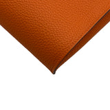エルメス HERMES ヴィドポッシュ U刻印 オレンジ シルバー金具 トゴ レディース ショルダーバッグ