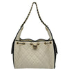 シャネル CHANEL CHANEL25 スモール AS5293 ホワイト/ブラック キャンバス/レザー レディース ショルダーバッグ