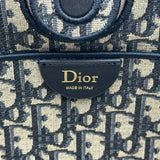 クリスチャン・ディオール Christian Dior Dior Promenade ショッピングバッグ スモール M1410OTZQ_M928 ネイビー オブリーク レディース ハンドバッグ