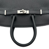エルメス HERMES バーキン25 G刻印 ブラック シルバー金具 トゴ レディース ハンドバッグ