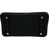 エルメス HERMES バーキン25 G刻印 ブラック シルバー金具 トゴ レディース ハンドバッグ