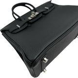 エルメス HERMES バーキン25 G刻印 ブラック シルバー金具 トゴ レディース ハンドバッグ