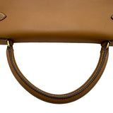 エルメス HERMES ケリー32 〇U刻 ナチュラル ゴールド金具 クシュベル レディース ショルダーバッグ