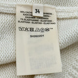 エルメス HERMES Hリフトカシミヤニットセーター 5H2622D1 アイボリー カシミヤ レディース セーター