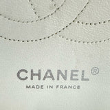 シャネル CHANEL マトラッセ25 A01112 12番台 ホワイト シルバー金具 キャビアスキン レディース ショルダーバッグ