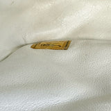 シャネル CHANEL マトラッセ25 A01112 12番台 ホワイト シルバー金具 キャビアスキン レディース ショルダーバッグ