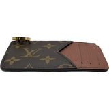 ルイ・ヴィトン LOUIS VUITTON ポルトカルト・ロミー M81880 ブラウン モノグラム・キャンバス レディース カードケース