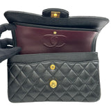 シャネル CHANEL マトラッセ23 A01113 ブラック ゴールド金具 キャビアスキン レディース ショルダーバッグ
